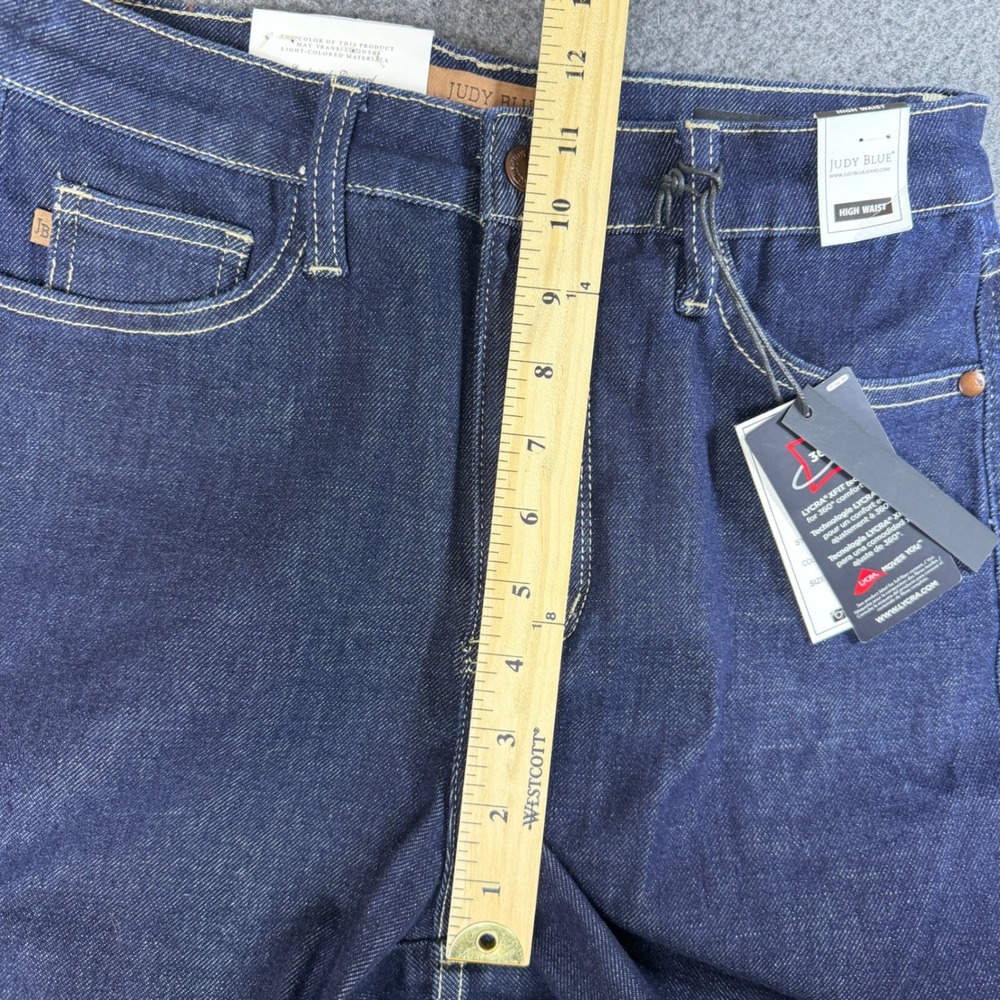 Judy Blue Retro Wide Leg Size 9/29 Jeans Dark Rinse Indigo JB88849 NEW - Picture 8 of 11